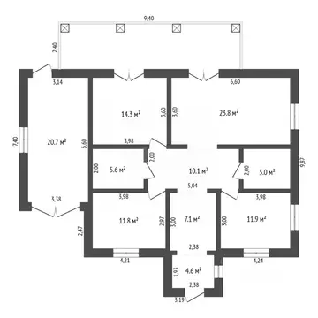 Дом в Амурская область, Благовещенский район, с. Чигири пер. ...