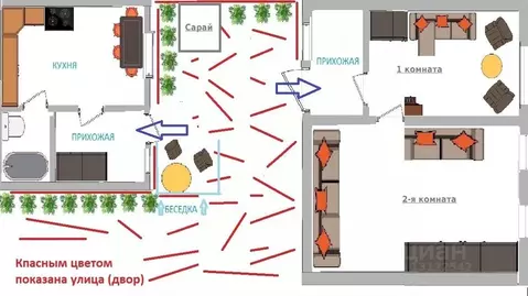 2-к кв. Ставропольский край, Ставрополь ул. Горького, 17 (35.0 м)