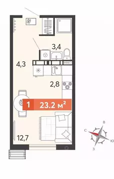 Студия Пензенская область, Нижнеломовский район, с. Кривошеевка  (23.0 ...