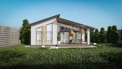 Дом в Крым, Симферопольский район, с. Урожайное  (113 м)