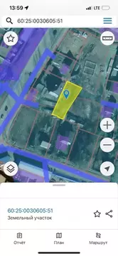 Участок в Псковская область, Великие Луки Колхозная ул., 29Б (6.0 ...