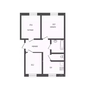 3-к кв. Крым, Саки ул. Бурденко (68.0 м)