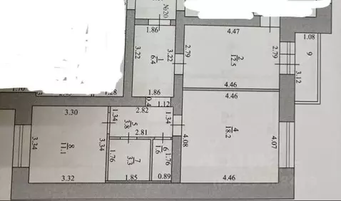 2-к кв. Тамбовская область, Тамбов Астраханская ул., 181Вк1 (68.5 м)