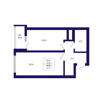1-к кв. Башкортостан, Уфа Затон-Восточный жилрайон, Паруса жилой ...