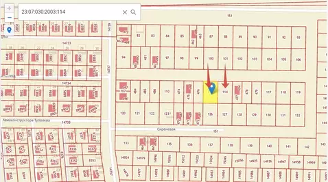 Участок в Краснодарский край, Динской район, Южно-Кубанское с/пос, ...