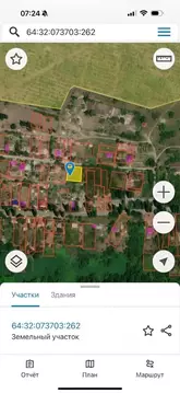 Участок в Саратовская область, пос. Хмелевский ул. Центральная (9.0 ...