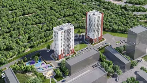 2-к кв. Липецкая область, Липецк Семейный Квартал жилой комплекс (54.4 ...