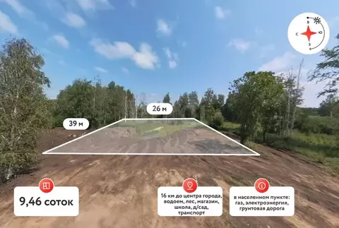 Участок в Тюменская область, Тюмень Тополя кп, ул. Ямская, 724 (10.5 ...