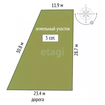 Участок в Ростовская область, Мясниковский район, Краснокрымское ...