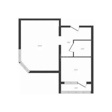 1-к кв. Брянская область, Брянск Степная ул., 12 (39.3 м)
