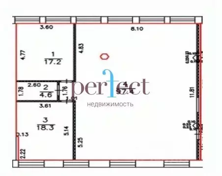Офис в Москва Холодильный пер., 3к1 (138 м)