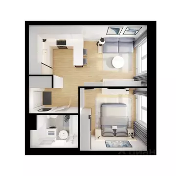 1-к кв. Ленинградская область, Всеволожский район, д. Новое Девяткино ...