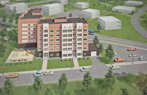 1-комнатная квартира: Кстово, Береговая улица, 2 (35.8 м)