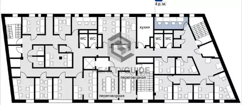 Офис в Москва ул. Земляной Вал, 8 (20 м)