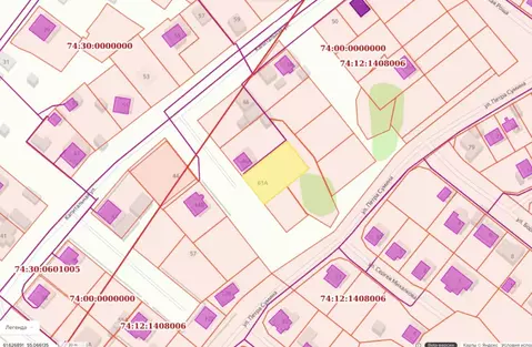 Участок в Челябинская область, Копейск ул. Розановского, 61А (10.0 ...