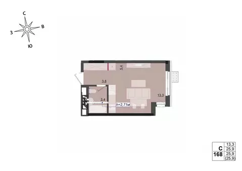 Студия Удмуртия, Ижевск ул. Леваневского (25.9 м)