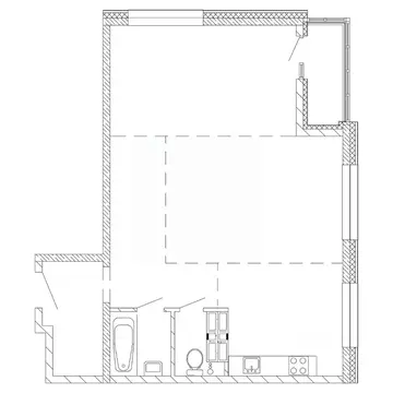 2-к кв. Приморский край, Владивосток Снеговая ул., 9к1 (64.62 м)