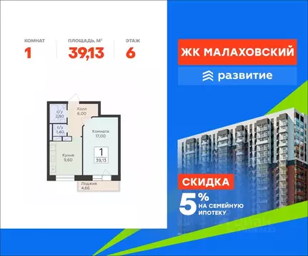 1-к кв. Московская область, Раменский муниципальный округ, Родники пгт ...