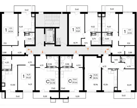 1-к кв. Крым, Симферопольский район, Гвардейское пгт, Республика жилой ...