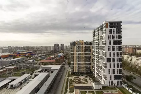 2-к кв. Тюменская область, Тюмень Профсоюзная ул., 55 (70.6 м)