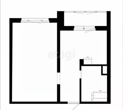 1-к кв. Смоленская область, Смоленск ул. Попова, 116 (29.6 м)
