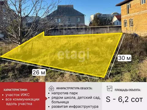 Участок в Крым, Симферополь пер. Бор Чокрак (6.2 сот.)