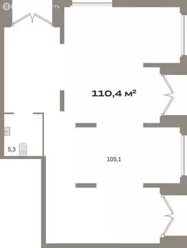 Помещение свободного назначения (110.4 м)