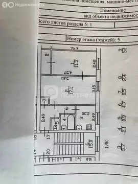 2-комнатная квартира: Санкт-Петербург, улица Карпинского, 28к2 (44.7 ...