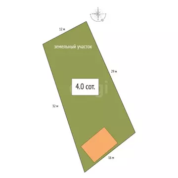 Дом в Бердск, территория НСТ Отдых, Набережная улица (25 м)