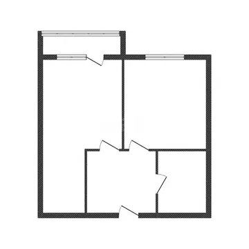 1-комнатная квартира: посёлок городского типа Яблоновский, улица ...