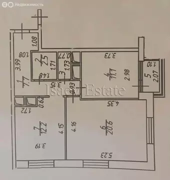 2-комнатная квартира: Красногорск, улица Липовой Рощи, 6к1 (60 м)