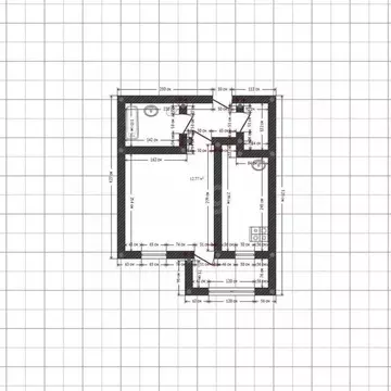 1-к кв. Белгородская область, Валуйки ул. Островского, 1А (27.3 м)