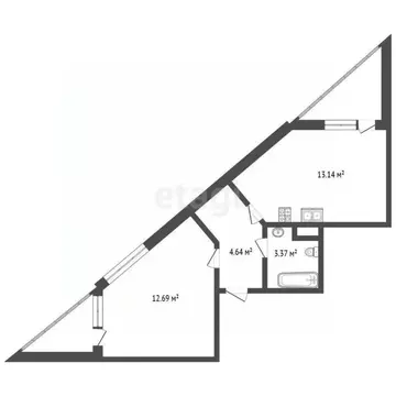 1-к кв. Санкт-Петербург Планерная ул., 87к1 (32.9 м)