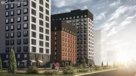 1-комнатная квартира: Тюмень, Кремлёвская улица, 95 (38.2 м)