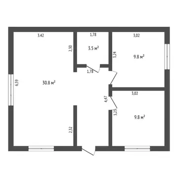 Коттедж в Тюменская область, Тюмень городской округ, Сосновая Поляна ...