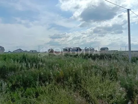 Участок в Тюменская область, Тюменский муниципальный округ, д. ...