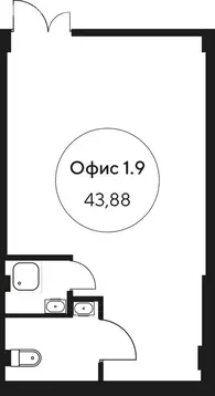 Офис (43.88 м)
