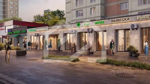 Торговая площадь в Москва Ярославское ш., 2К2 (45 м)