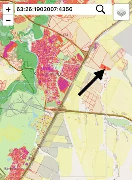 Участок в Самарская область, Красный Яр с/пос, с. Красный Яр ул. ...