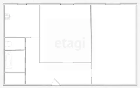 2-к кв. Смоленская область, Починковский муниципальный округ, д. Лосня ...