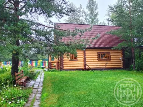 Дом в Ленинградская область, Выборгский район, Рощинское городское ...