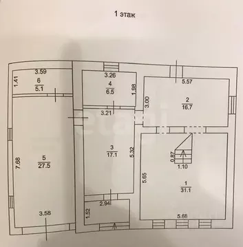 Дом в Тверская область, Тверь проезд 3-й Желтиковский, 20 (190 м)