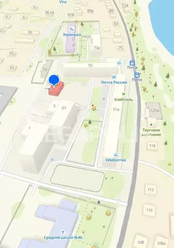 3-к кв. Забайкальский край, Чита Промышленный пер., 5 (55.0 м)