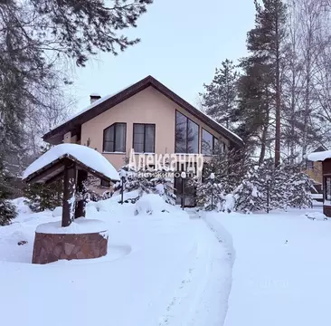 Коттедж в Ленинградская область, Приозерский район, Запорожское с/пос, ...