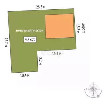 Дом в Ленинградская область, Ломоносовский район, Виллозское городское ...