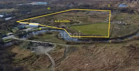 Участок в Сахалинская область, Анивский городской округ, с. Мицулевка  ...