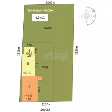 Дом в Ростовская область, Батайск ул. Мира (59 м)