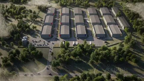 Склад в Московская область, Раменский муниципальный округ, с. Зеленая ...