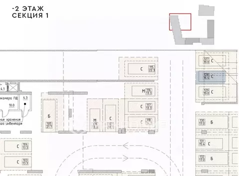 Гараж в Москва ул. Ивана Франко, 6 (16 м)