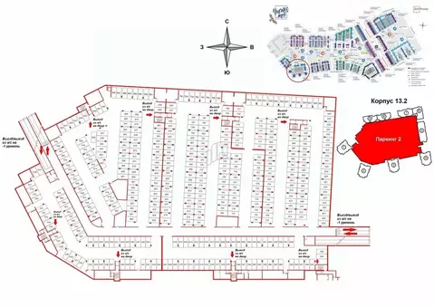 Гараж в Санкт-Петербург ул. Верхне-Каменская, 11к1 (13 м)